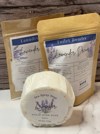 Zero Waste Essentials Starter Bundle - Complete Home Cleaning Kit
